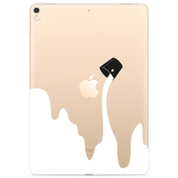 Just in Case Slim TPU One Paint Bucket Case pour iPad 10.2 (2019 2020 2021) - Transparent