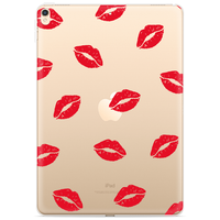 Just in Case Slim TPU Lips Cover pour iPad 10.2 (2019 2020 2021) - Transparent