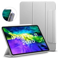 Étui en similicuir couleur ESR Yippee pour iPad Pro 11 (2018 2020 2021) - Argent