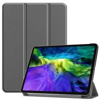 Étui trois volets Just in Case pour iPad Pro 11 (2018 2020 2021 2022) - Gris