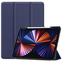 Étui de protection trois volets Just in Case pour iPad Pro 12.9 (2021) - Bleu