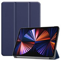 Étui trois volets Just in Case pour iPad Pro 12.9 (2021) - Bleu