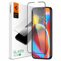 Spigen Screen Protector Full Cover Glass Screen Protector pour iPhone 13 Pro Max - Noir