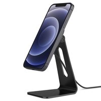Support de bureau OneTap pour iPhone MagSafe Qi de Spigen avec câble 7,5 watts (noir)