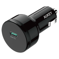 Chargeur de voiture Aukey CC-Y13 USB-C Power Delivery 2.0 PD 45W - Noir