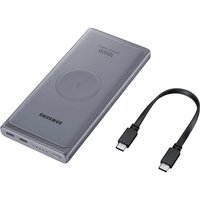 Samsung Wireless Qi Charging Power Bank de charge sans fil USB-C 10000 mAh - Argent