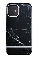 Étui en marbre solide Richmond & Finch Black Marble pour iPhone 12 et iPhone 12 Pro - Noir