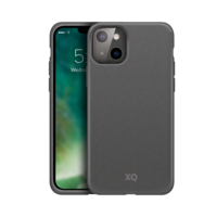 Coque Biodégradable Xqisit Eco Flex Anti Bac pour iPhone 13 - Grise