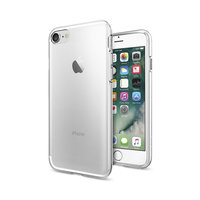 Étui à Air Cushion en TPU à cristaux liquides Spigen pour iPhone 7, 8 et SE 2020 - Transparent