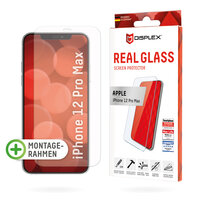 Protecteur d'écran Displex Real Glass + Frame pour iPhone 12 Pro Max - Transparent