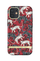 Étui pour iPhone 12 Mini Richmond & Finch Samba Red Leopard Leopard - Rouge