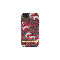 Étui léopard rouge Samba de Richmond & Finch pour iPhone 6 6s 7 8 et SE 2020 SE 2022 - Rouge