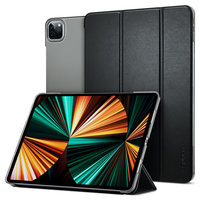 Étui en similicuir Smart Fold de Spigen pour iPad Pro 12.9 (2021) - Noir