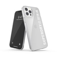 Coque en TPU transparente Superdry Snap Case pour iPhone 12 Pro Max - transparente