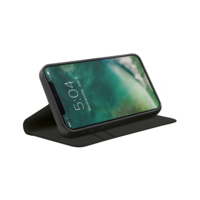Étui Biodégradable Anti Bac Xqisit Eco Wallet Selection pour iPhone 12 Mini - Noir