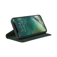 Coque Xqisit Eco Wallet Selection Anti Bac Biodégradable iPhone 12 iPhone 12 Pro - Vert