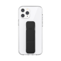 Coque CLCKR Gripcase Clear PU et TPU pour iPhone 12 Pro Max - noire