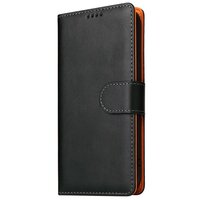 Étui Bookcase en similicuir pour iPhone 14 Pro - noir