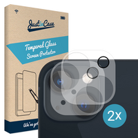 Just in Case Lentille de caméra en Tempered Glass 2 pièces pour iPhone 13 - transparent