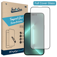 Just in Case Full Cover Tempered Glass pour iPhone 14 Pro - Tempered Glass