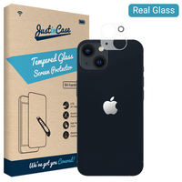 Just in Case Lentille de caméra en Tempered Glass 2 pièces pour iPhone 14 - transparent