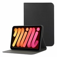 Just in Case PU Leather Book Case cover pour iPad mini 6 - noir