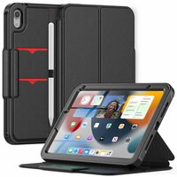 Just in Case Multi Hybrid Book Case housse pour iPad mini 6 - noir