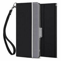 Étui portefeuille Just in Case Fashion en TPU pour iPhone 11 Pro Max - noir