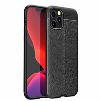 Coque en TPU Just in Case Soft Design pour iPhone 12 Pro Max - noire