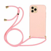 Just in Case Coque souple en TPU avec cordon de serrage pour iPhone 12 mini - rose