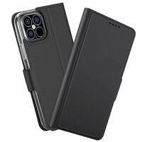 Just in Case Wallet Case Slimline pour iPhone 12 Pro Max - noir