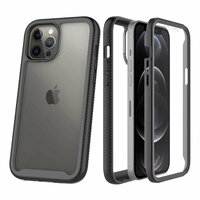 Coque Just in Case 360 Full Cover Defense pour iPhone 12 mini - noir