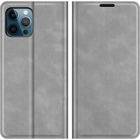 Just in Case Wallet Case Coque magnétique pour iPhone 12 Pro Max - gris