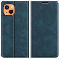 Just in Case Wallet Case Coque magnétique pour iPhone 13 mini - bleu