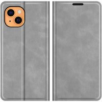 Just in Case Wallet Case Coque magnétique pour iPhone 13 mini - gris
