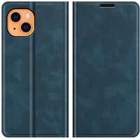 Just in Case Wallet Case Coque magnétique pour iPhone 13 - bleu