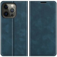 Just in Case Wallet Case Coque magnétique pour iPhone 13 Pro Max - bleu