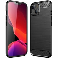Coque en TPU robuste Just in Case pour iPhone 13 - noir