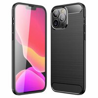 Coque en TPU robuste Just in Case pour iPhone 13 Pro Max - noire