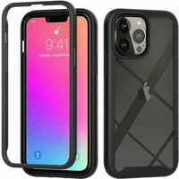 Coque Just in Case 360 Full Cover Defense pour iPhone 13 Pro Max - noir