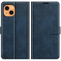 Just in Case TPU Wallet Case Coque magnétique pour iPhone 13 - bleu
