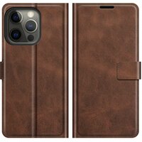 Just in Case TPU Wallet Case Coque magnétique pour iPhone 13 Pro Max - marron
