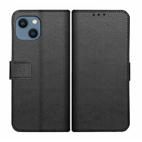 Étui portefeuille Just in Case pour iPhone 14 Plus - noir