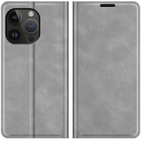 Just in Case Wallet Case Coque magnétique pour iPhone 14 Pro Max - gris