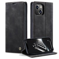 Étui portefeuille Caseme Retro pour iPhone 14 Plus - noir