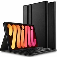 Étui Just in Case Slimline Keyboard Cover QWERTY pour iPad mini 6 - noir