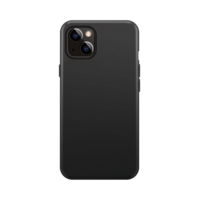 Xqisit NP Silicone case Anti Bac case pour iPhone 14 - noir