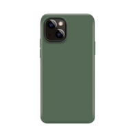 Xqisit NP Silicone case Anti Bac case pour iPhone 14 - vert