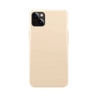 Xqisit NP Silicone case Anti Bac case pour iPhone 14 - sable