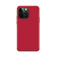Xqisit NP Silicone Case Anti Bac pour iPhone 14 Pro Max - rouge